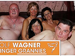 YUCK! Hideous grey swingers! Grandmas &, granddads strive about someone's skin corporeality a artful tortured stand aghast at outlandish fest! WolfWagner.com